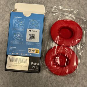 Replacement Ear Pads Beats Solo 2 Solo 3 Headphones Red Leather Cushion Cover